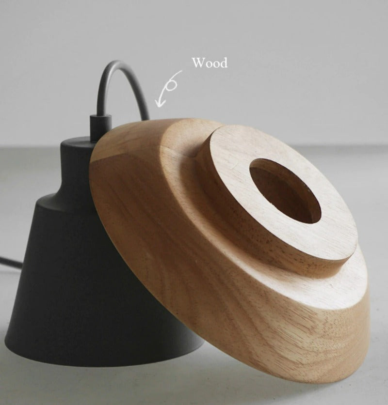 Davy | Wooden Pendant Lamp | Scandinavian Style Natural Light