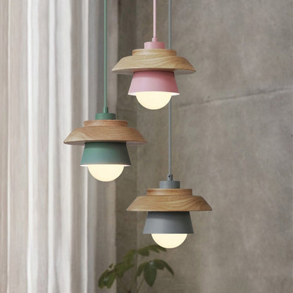 Davy | Wooden Pendant Lamp | Scandinavian Style Natural Light