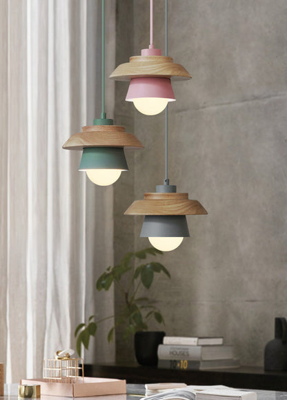 Davy | Wooden Pendant Lamp | Scandinavian Style Natural Light