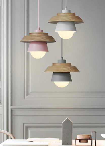Davy | Wooden Pendant Lamp | Scandinavian Style Natural Light