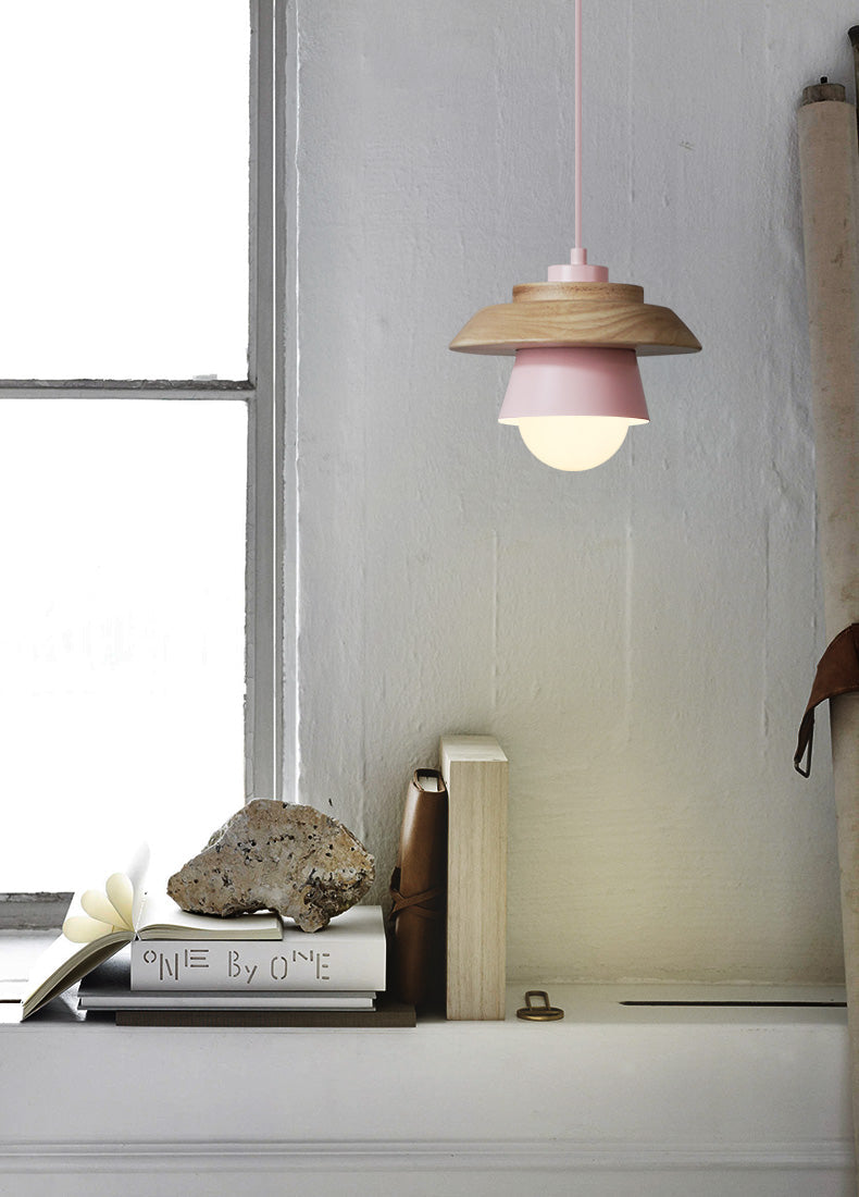Davy | Wooden Pendant Lamp | Scandinavian Style Natural Light