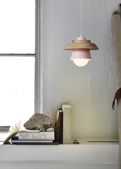 Davy | Wooden Pendant Lamp | Scandinavian Style Natural Light