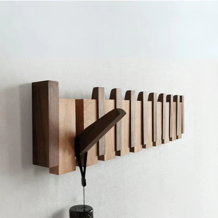 Davy | Wooden Piano Coat Rack - HarmonyCoat