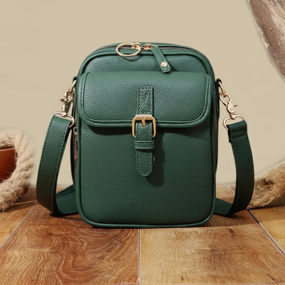 DAYGUARD – Compact crossbody with secure zippers and ample space