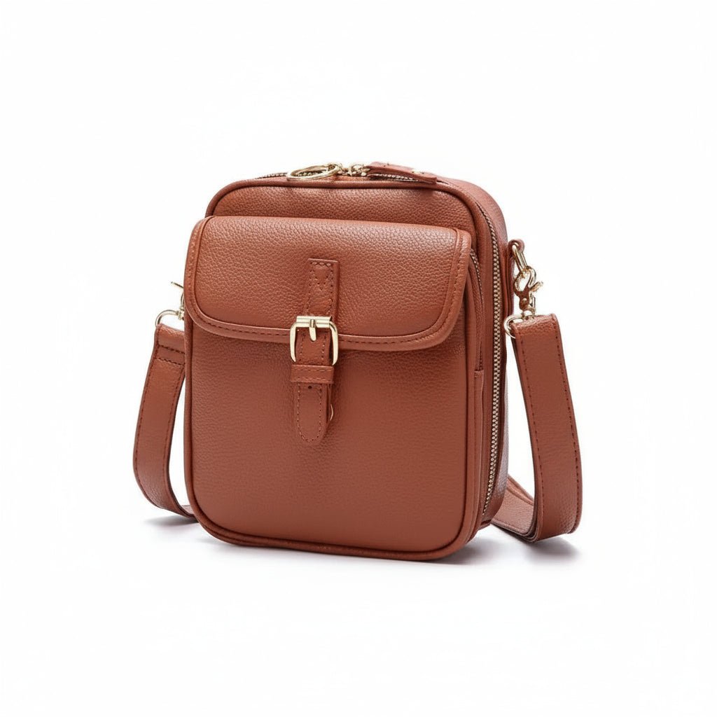 DAYGUARD – Compact crossbody with secure zippers and ample space