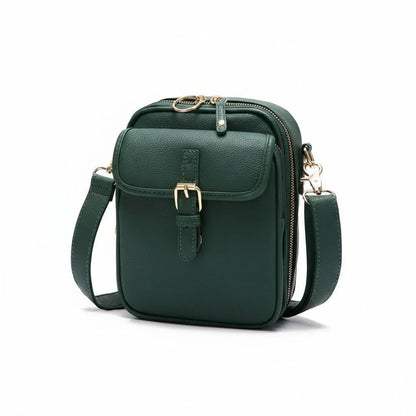 DAYGUARD – Compact crossbody with secure zippers and ample space