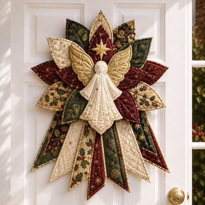 Beginner-Friendly Oversized Christmas Character Quilted Door Hanger Sewing Kit | Complete Kit with All Tools & Step-by-Step Guide Included