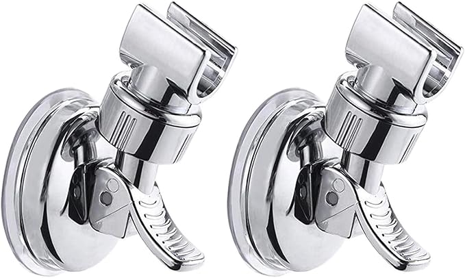 Hot Sale 49% OFF | Adjustable Shower Head Holder Set | No-Drill Suction Mount (2PCS)