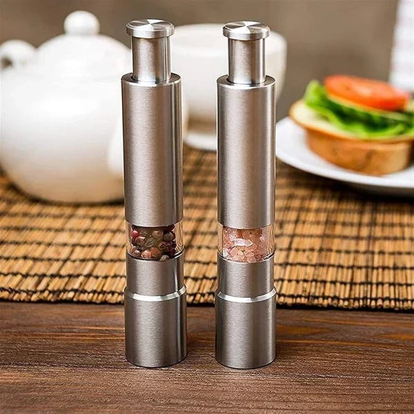 Best-Selling Salt & Pepper Shaker Set — Stylish, Convenient & Easy to Use
