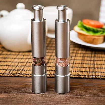 Best-Selling Salt & Pepper Shaker Set — Stylish, Convenient & Easy to Use