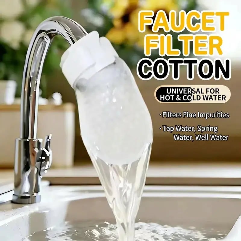 Hot Sale! Universal Faucet Filter Bag – Helps Filter Rust, Sand & Impurities