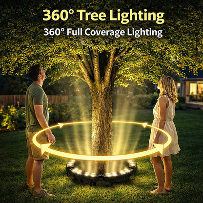 LED Ring Tree Light | Outdoor Waterproof Landscape Spotlight