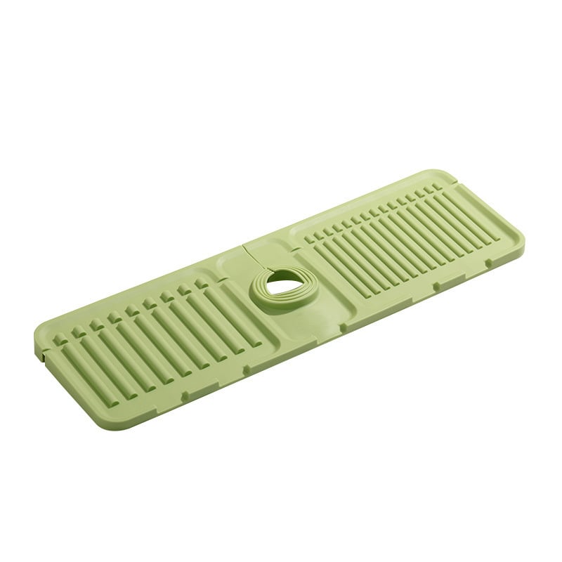Faucet Splash Guard & Quick-Dry Draining Mat