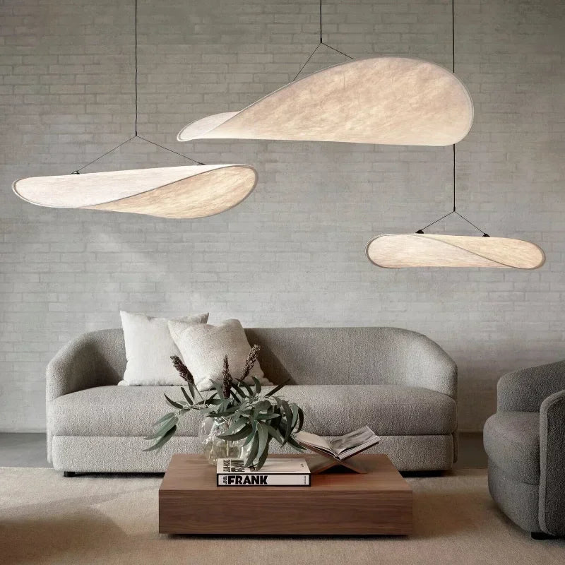 Ambient Fabric Light Fixture for Cozy Interiors
