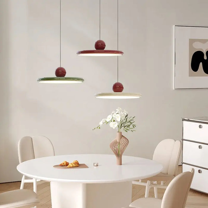 Modern Bauhaus Glass Pendant Light