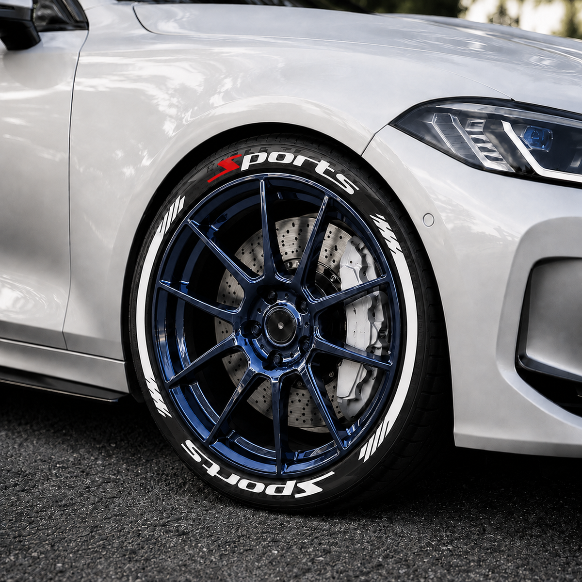 3D Waterproof Tire Decal Stickers