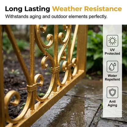49% OFF Today | Water-Based Flash Gold Paint Metallic Shine for Canvas, Wood & Ceramic