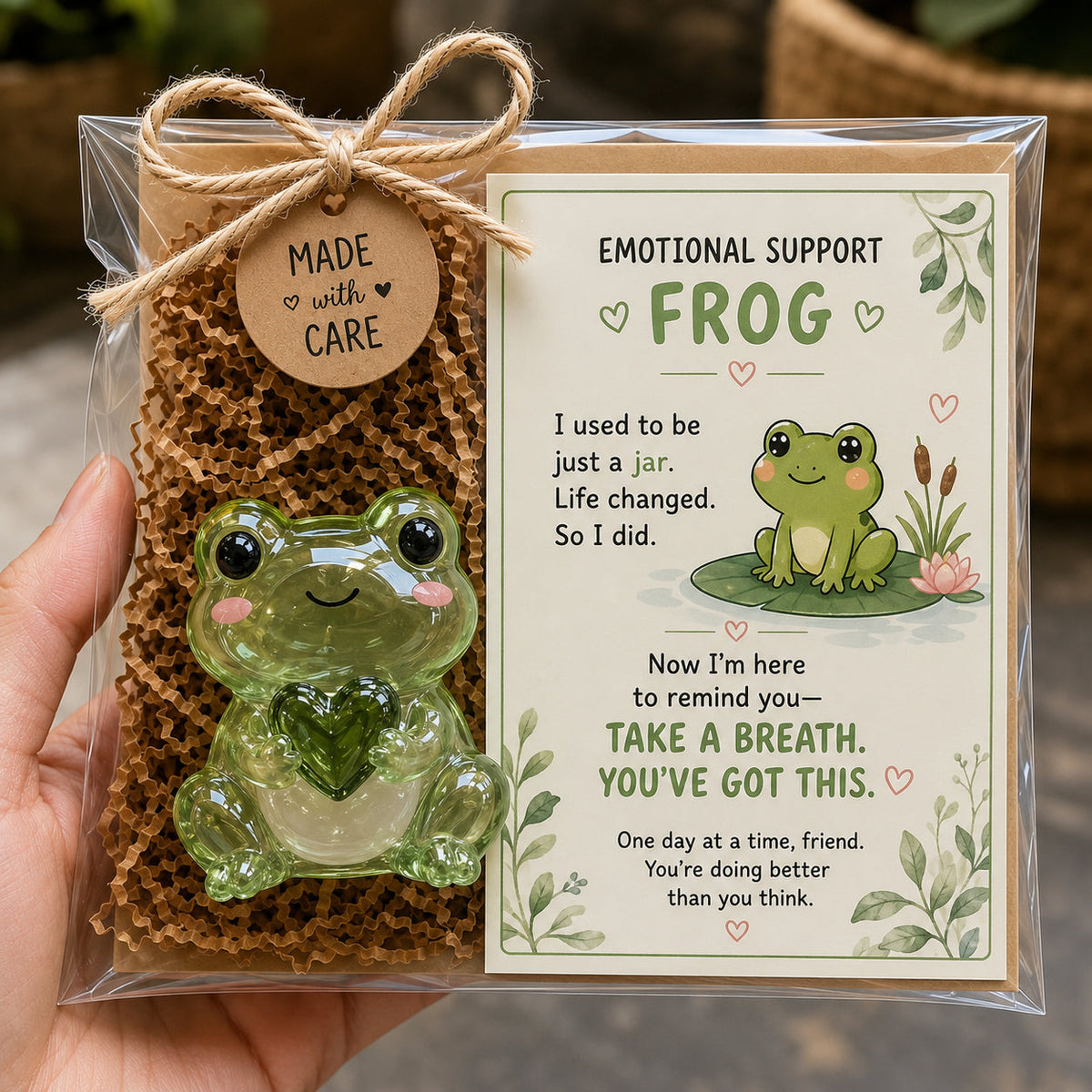 Buy 3, Get 1 Free Emotional Support Glass Animal Gift – A Little Reminder You Matter.