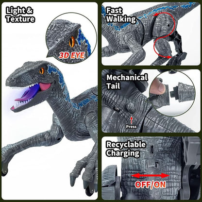 DINOREX – Interactive Dinosaur with Light & Sound for Prehistoric Play Fun