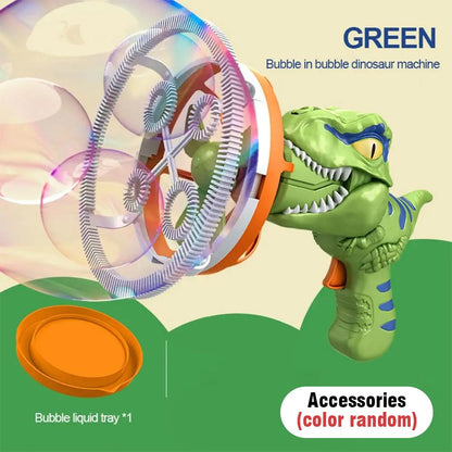Dinosaur Bubble Gun