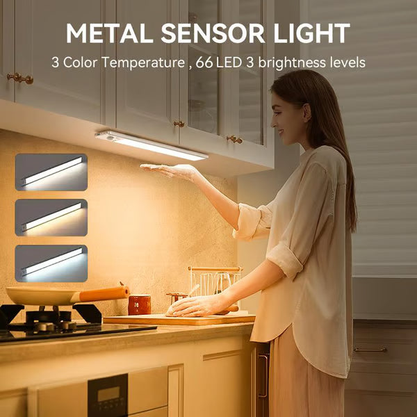 Flash Sale 50K+ SOLD! Almost Gone-Under Cabinet Lights-52LED Motion Sensor Night Light Indoor