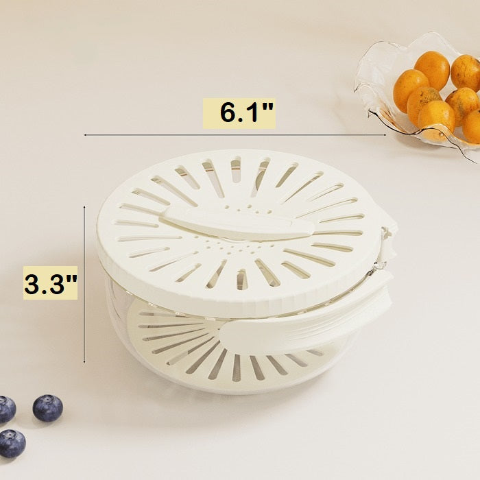 Kitchen Vegetable Washer and Draining Basket