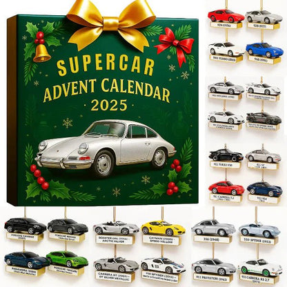 DRIVEVENTURE – Limited Supercar Advent Calendar with 24 Precise Miniature Models