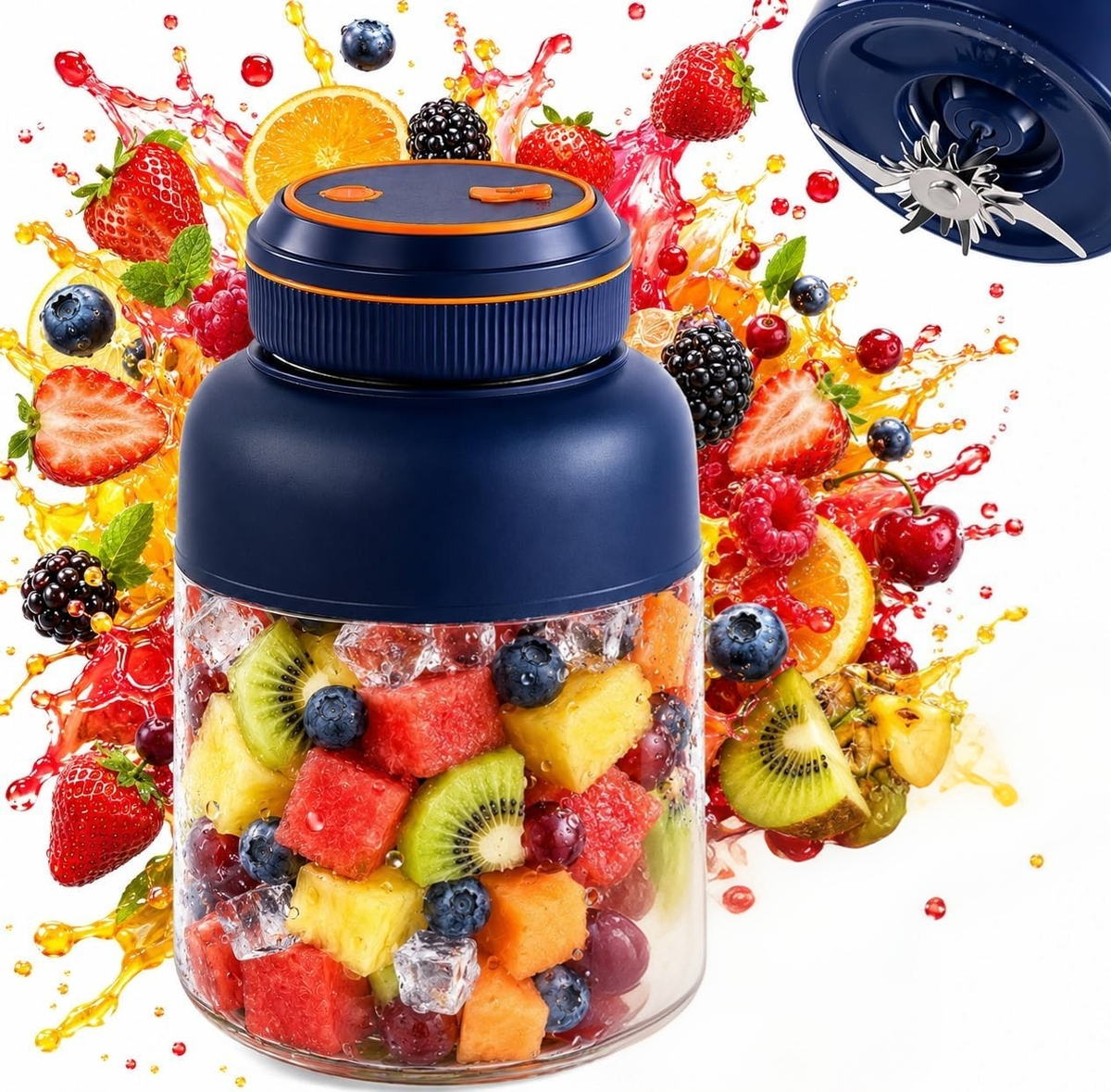 Portable Household Appliances Juicer,USB Summer Essentials Smoothieblender