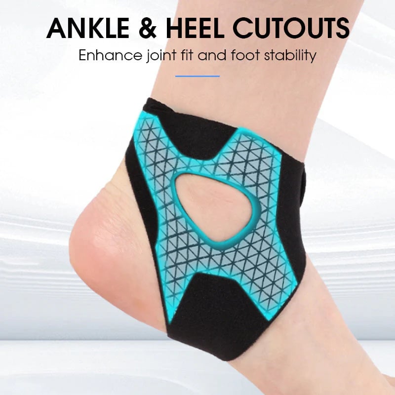 BUY 1 FREE 1 Adjustable Elastic Ankle Brace Comfortable Support for Sports, Walking & Daily Use