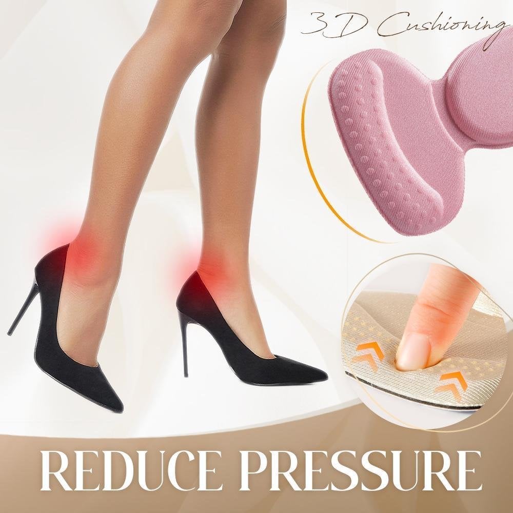 Anti-slip Heel Liners Soft Cushion Heel Protector Pads for Women Men Shoes