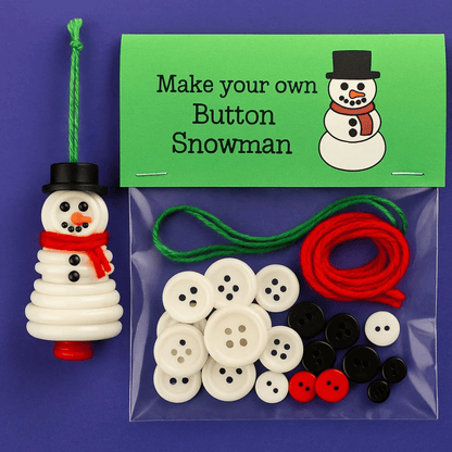 Buy 1 Get 1 Free DIY Button Ornament Kits