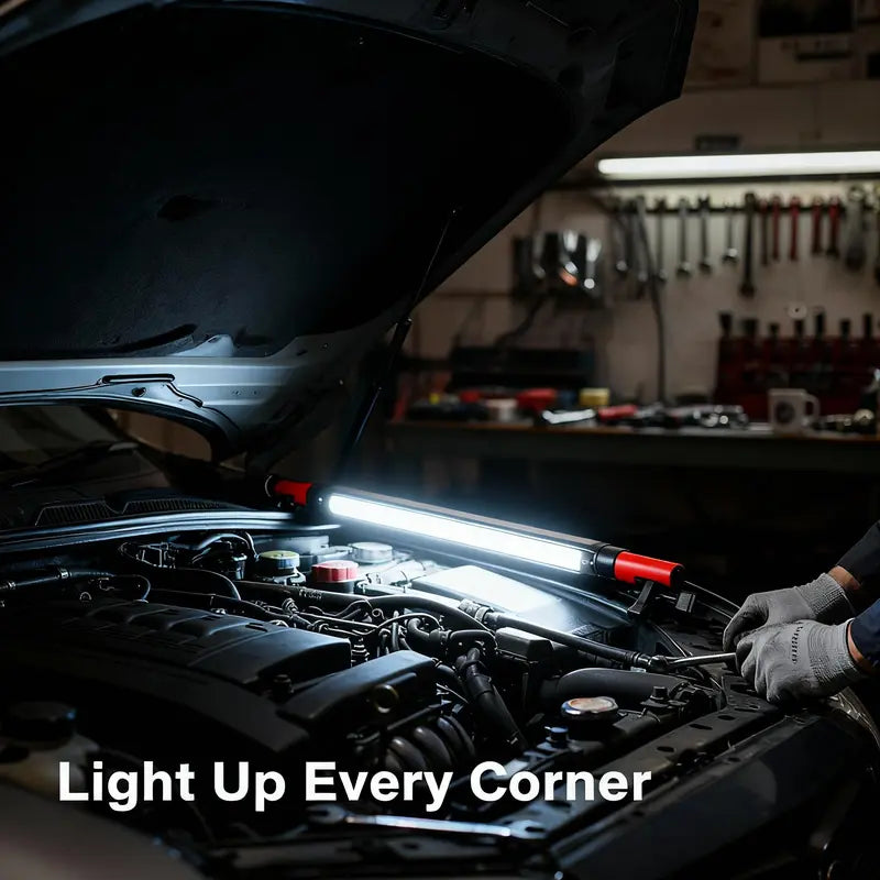 Professional Mechanic Work Light - Hands-Free Under Hood Auto Repair Lamp