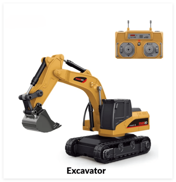 1:64 Premium Alloy Mini RC Construction Set