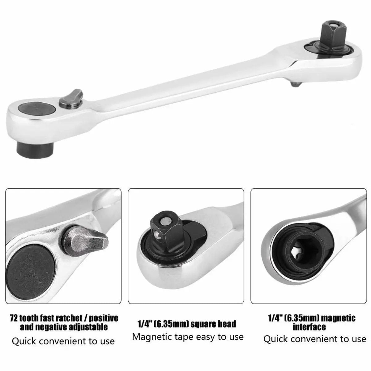 Mini Ratchet Wrench For Tight Spaces