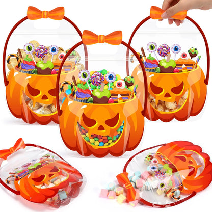 Get Ready for Halloween! Cute & Spooky Resealable Candy Treat Bags