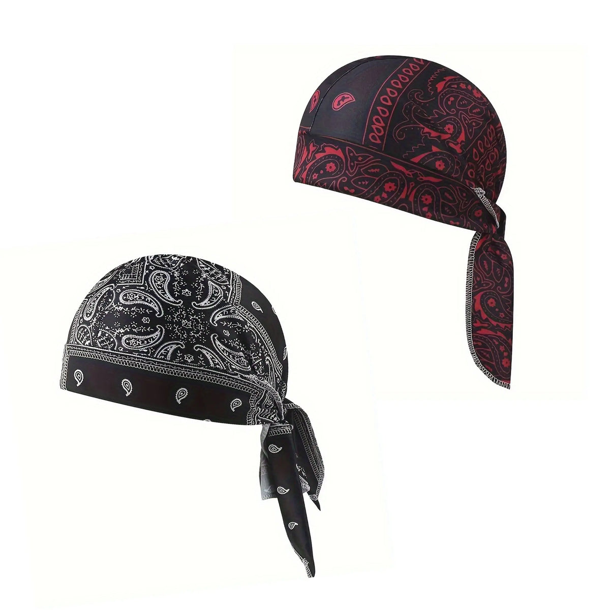 Printed Cooling Head Scarf Cap – Pirate Style