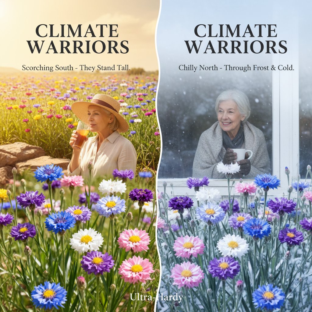 Premium Cornflower Seeds – The "Unstoppable" Wildflower That Grows Anywhere