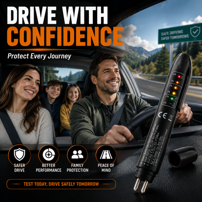 Portable Brake‐Fluid Tester Pen for DOT 3 / DOT 4 / DOT5.1