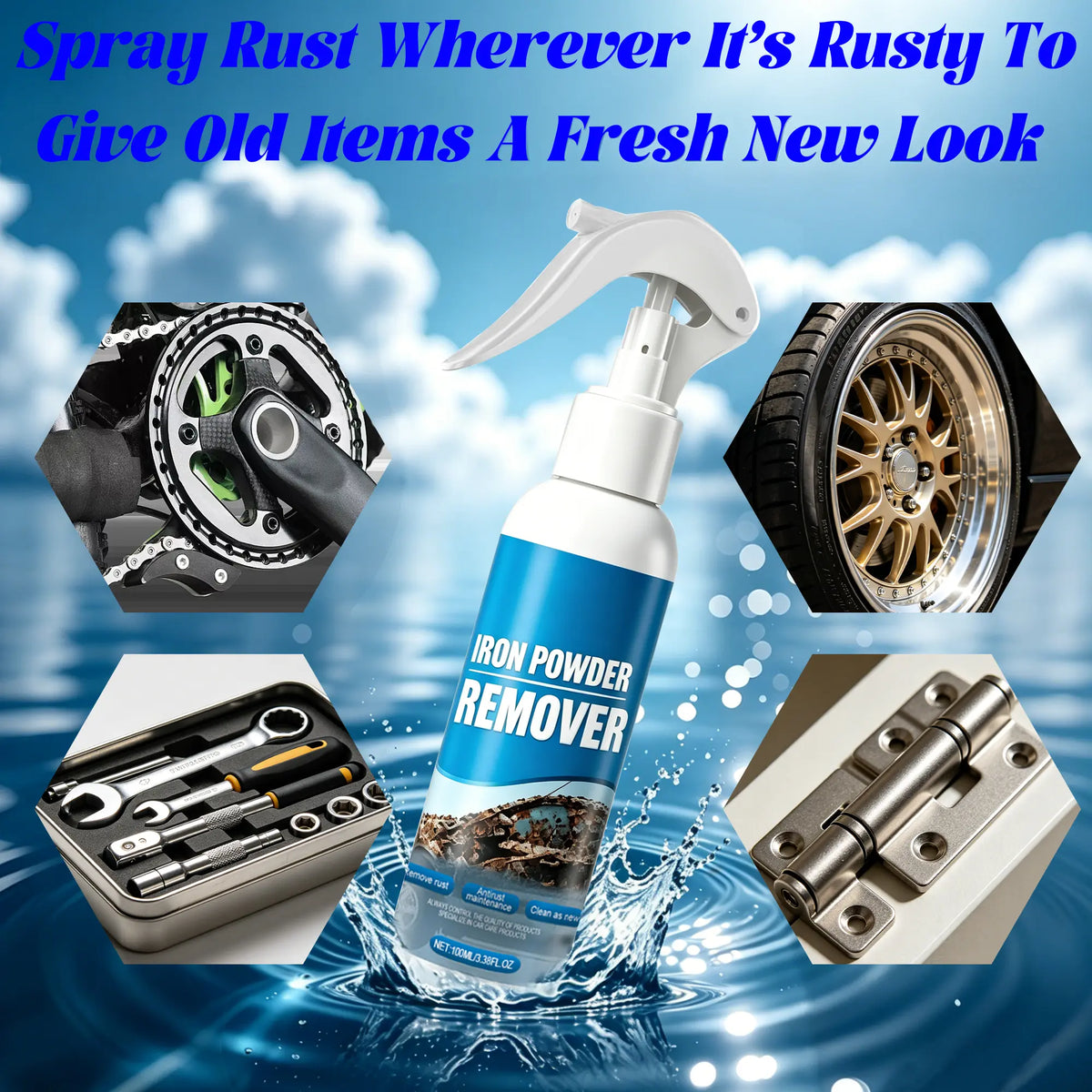 Automotive Rust Remover Spray 100ML