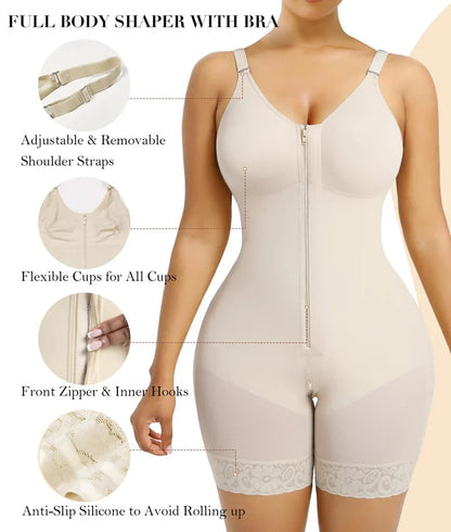 2026 Seamless Tummy Control Shapewear – Slimming Body Shaper for Everyday Comfort