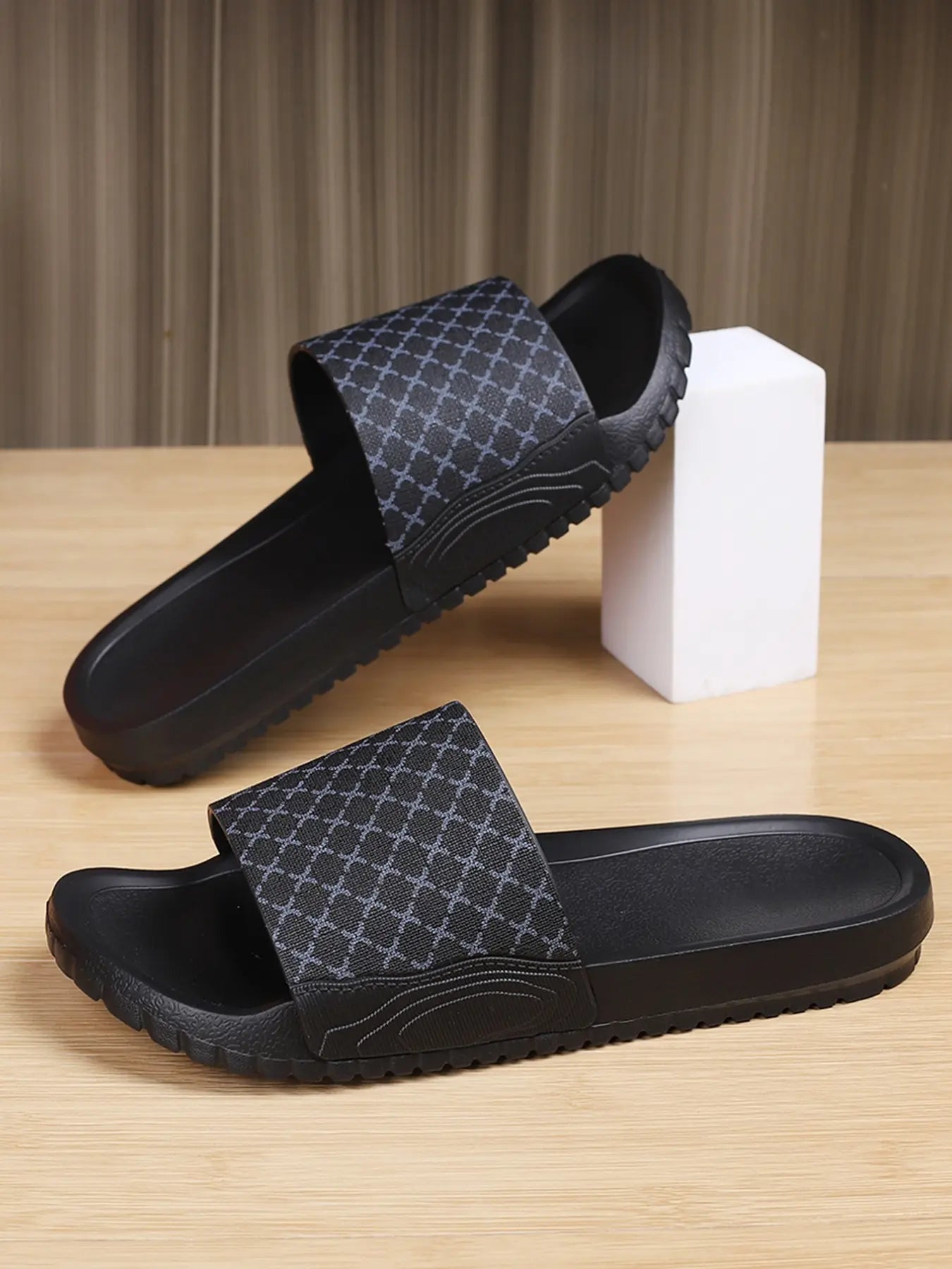 Unisex Floral Slides – Lightweight