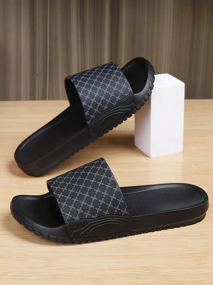 Unisex Floral Slides – Lightweight