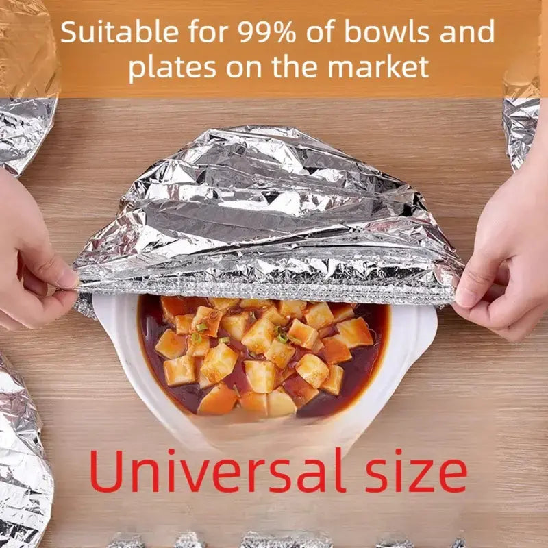 Food Insulation Cover, Premium Aluminum Foil Cover for Dining Table