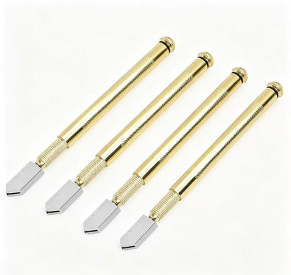 Professional Diamond Glass Cutter with Alloy Handle Roller Wheel