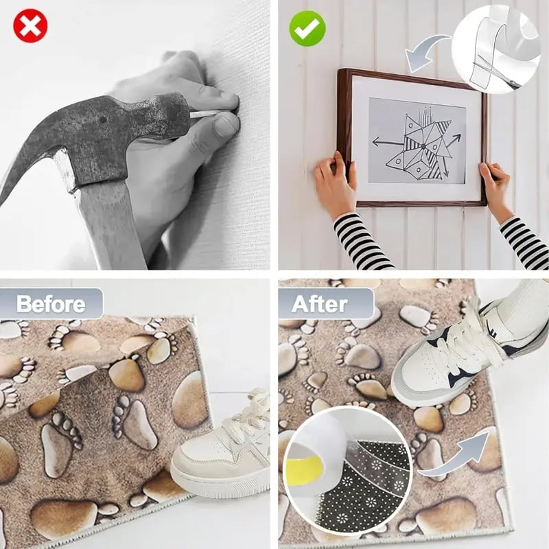 Last Day 50%Off : Strong Hold Clear Double-Sided Tape