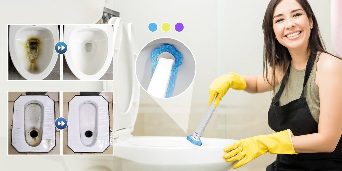 Disposable Toilet Cleaning Brush — Hygienic, Easy & Mess-Free