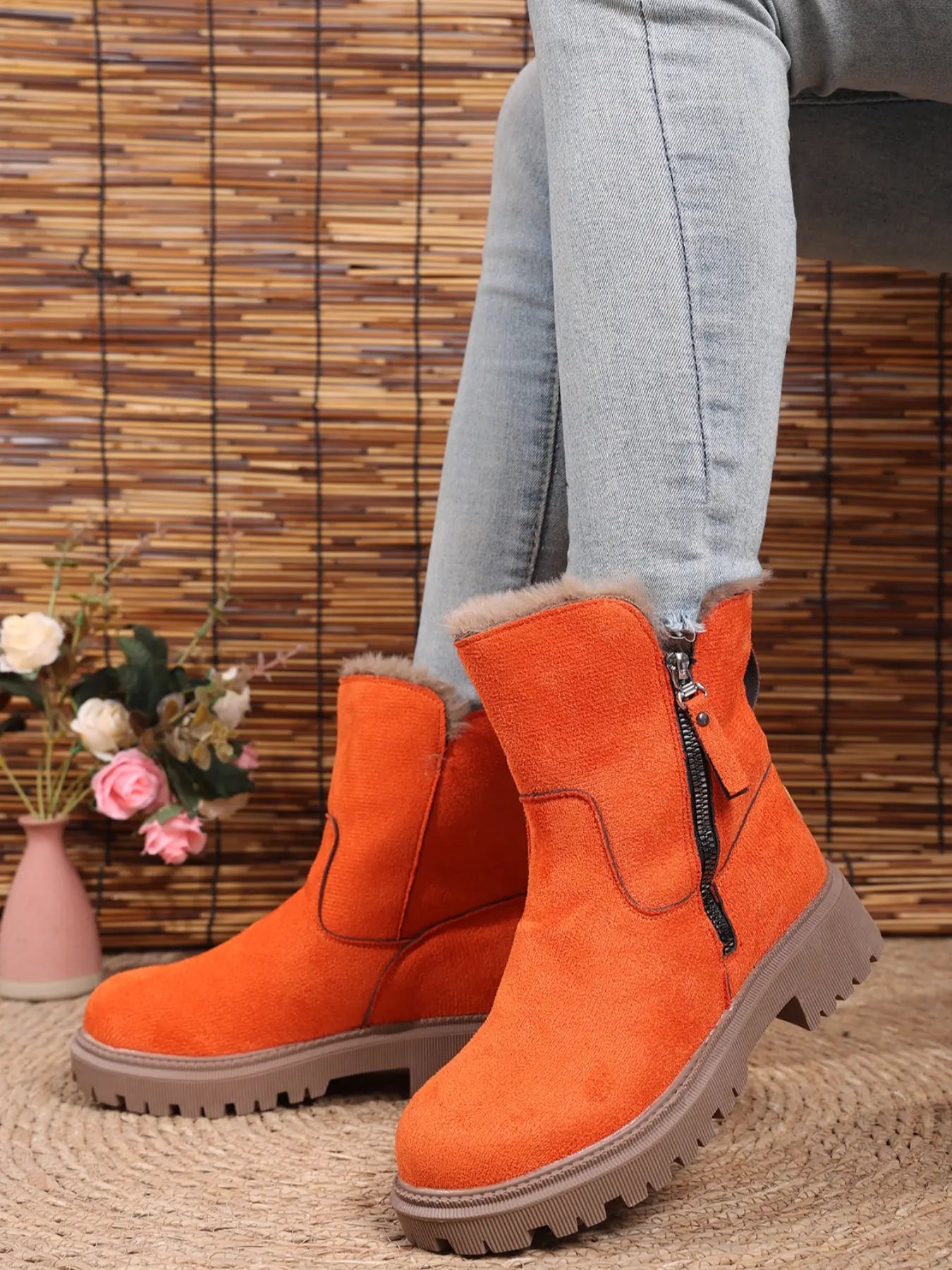 Women's Ankle Boots – Chunky Sole