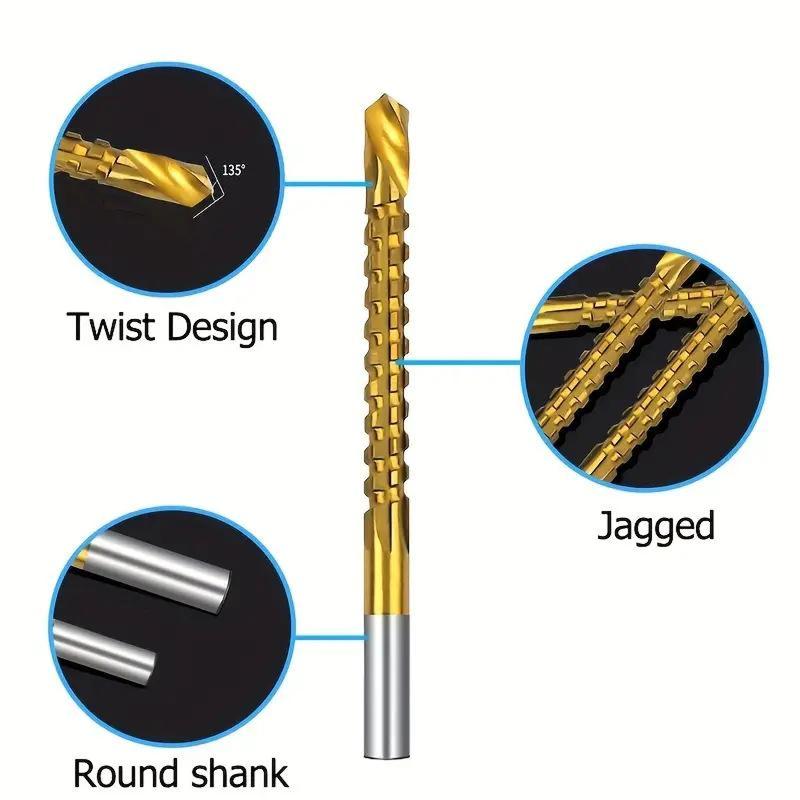 NEWLimited Time 50% Off6 Counts Metalworking Ldeal For Drilling