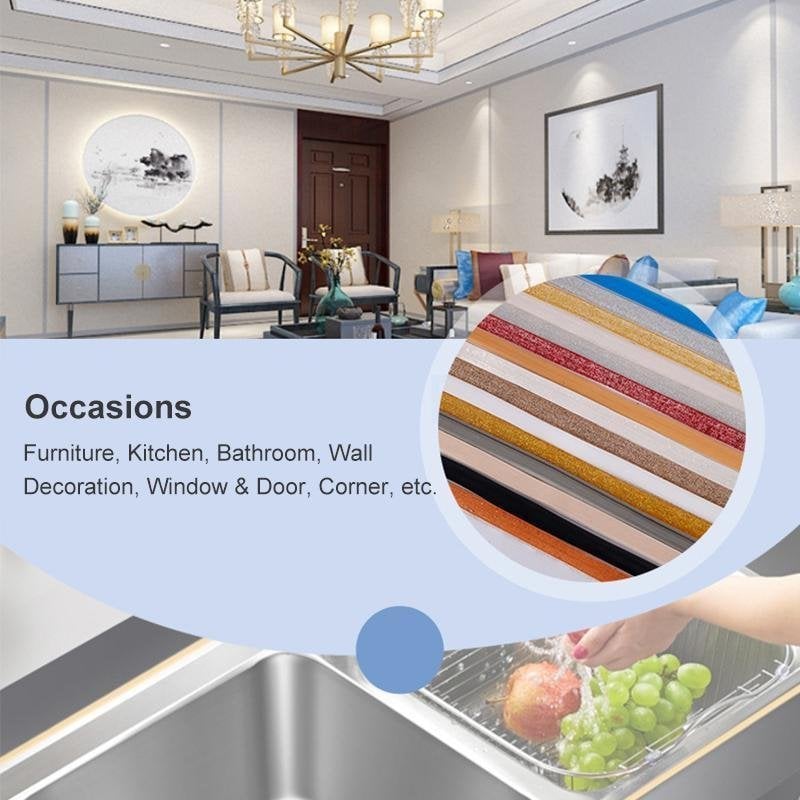 Self-Adhesive Anti-Mold Gap Beautifying Tape (6 M/20 ft)
