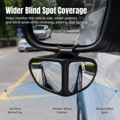 BUY 1 GET 1 FREE 360° Blind Spot Wide-Angle Rearview Mirror